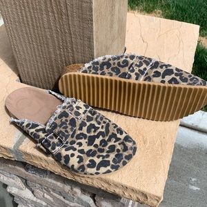 Women’s slip on Leopard print shoes